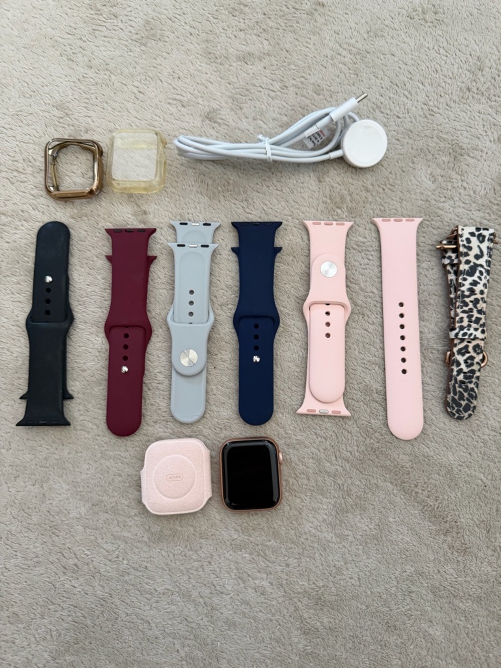 BUNDLE Apple Series 5 Watch Rose Gold 40mm(GPS)